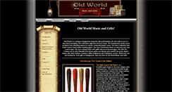 Desktop Screenshot of oldworldmusicandgifts.com